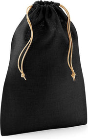 Jute Stuff Bag (Zwart)