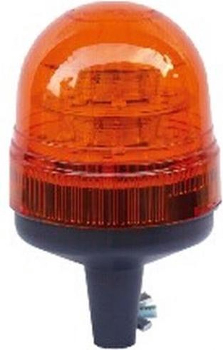 ORANJE dak zwaailicht - 16 LED - R10 / R65 - E keurmerk - beugel bevestiging