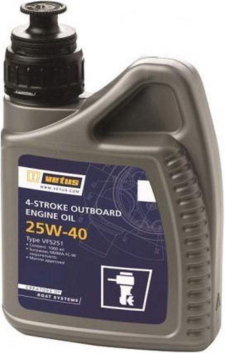 VETUS 4-takt Motorolie 25W-40