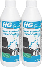 HG tegen stinkende vuilnisbakken / prullenbakken | 2 Stuks !