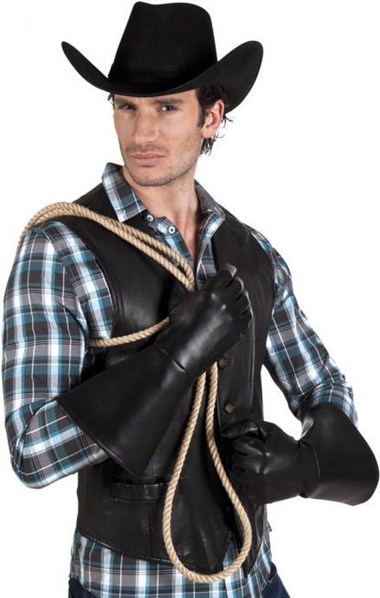 12 stuks: Handschoenen Western - nepleer