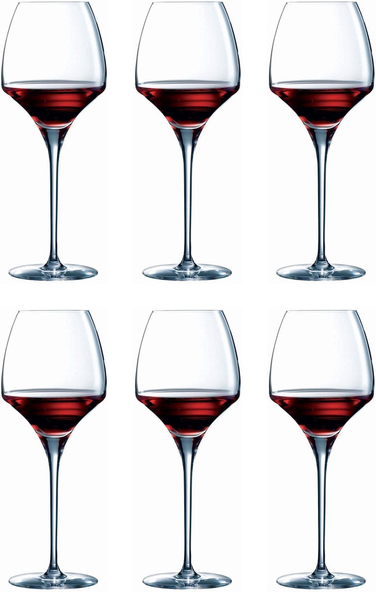 Chef&Sommelier Open Up Wijnglas - Rond - 400 ml - Helder - Set-6