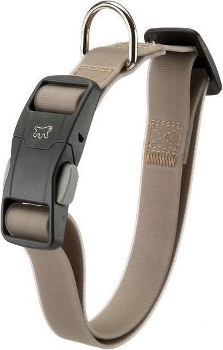 Ferplast Hondenhalsband Evolution 30-44 Cm Polyester Grijs