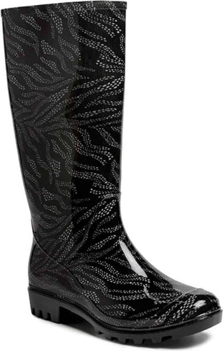 Dames PVC Laars Elin - zwart - 37