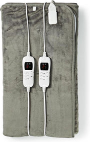 Elektrische Onderdeken  160 x 140 cm 9 Verwarmingsstanden met Indicatorlampje en Beveiliging tegen Oververhitting