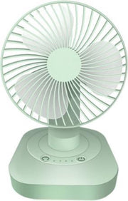 F22 Desktop USB-mute-schudkopventilator (groen)