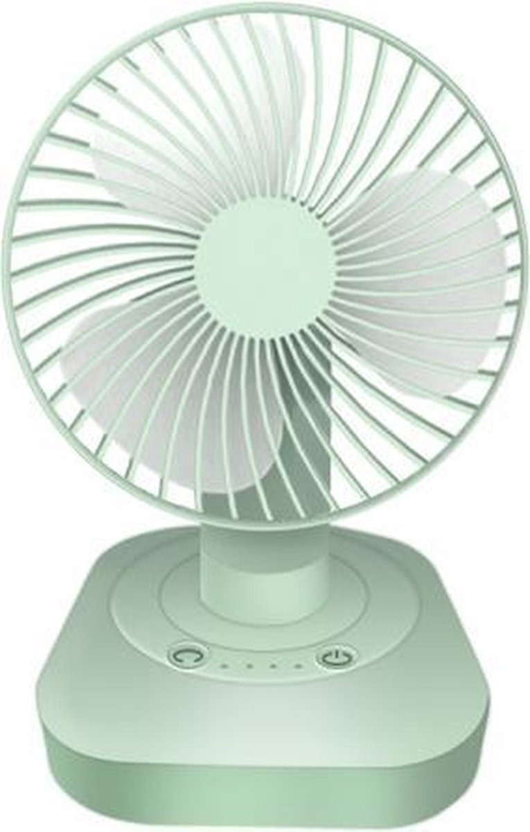 F22 Desktop USB-mute-schudkopventilator (groen)