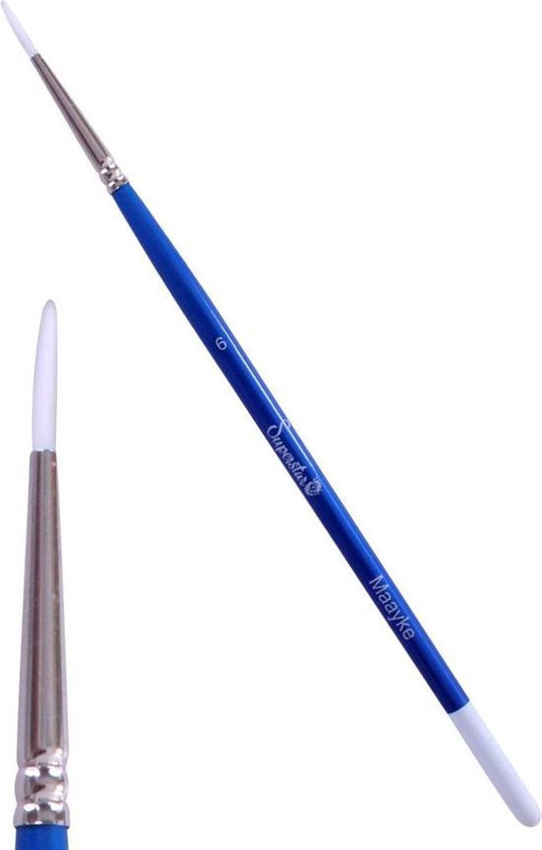 Synthetic round brush # 6 Maayke SUPERSTAR