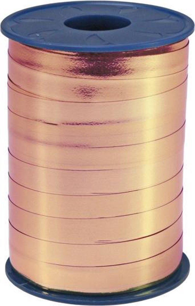 Rosé Goud Lint Metallic 250 meter x 5mm