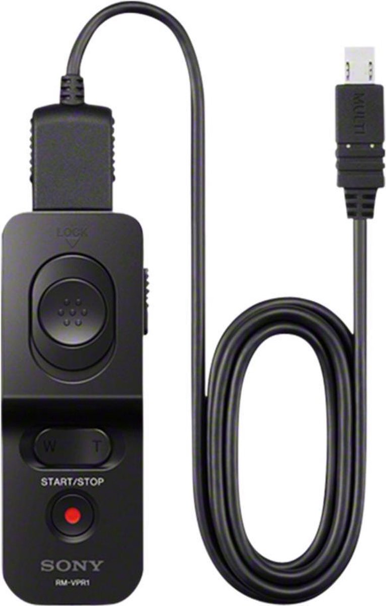 Sony RM-VPR1 - Afstandsbediening - Geschikt voor Sony NEX-/SLT/Cyber-shot-/Handy camera's