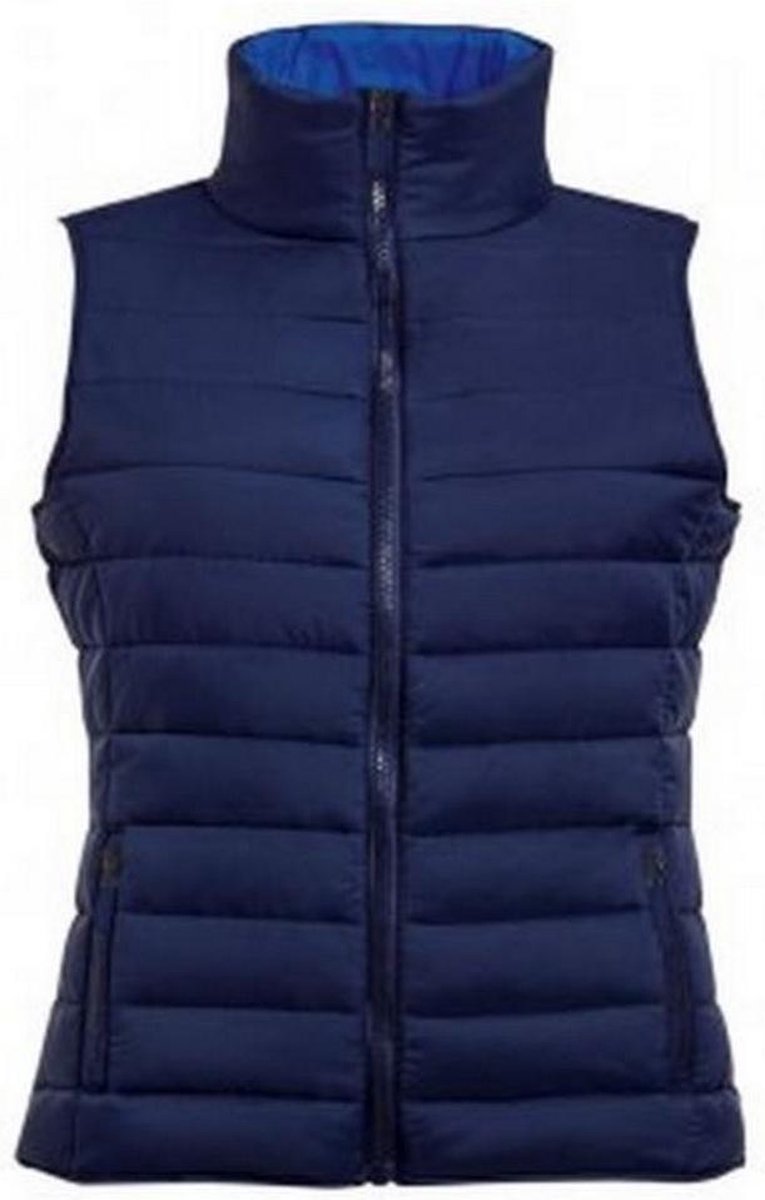 SOLS Vrouwen/dames Golfkussen Gewatteerde Waterafstotende Bodywarmer/Gilet (Marine)