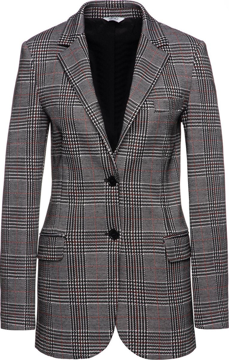 Liu Jo • geruite blazer met twee knopen • maat 42 (IT48)