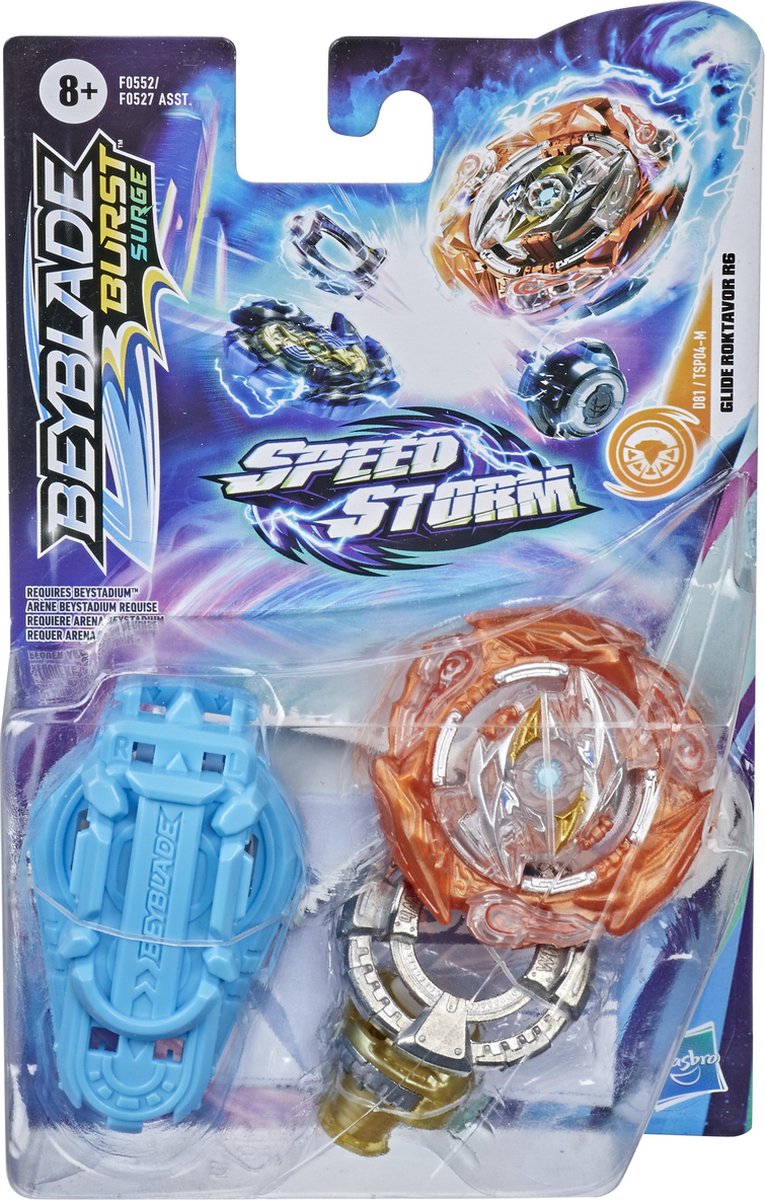 Beyblade Speedstorm Glide Roktavor - Speelfiguur