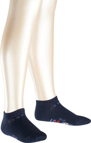 Esprit Foot Logo Sneakersok Kinderen 2-PACK 19042 - Blauw 6120 marine Kinderen - 31-34