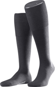 FALKE Airport Heren Kniekous 15435 - Grijs 3070 dark grey Heren - 39-40