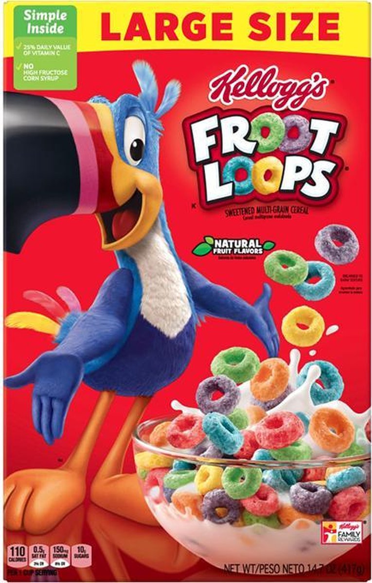 Kellogs Froot Loops - 417 gram