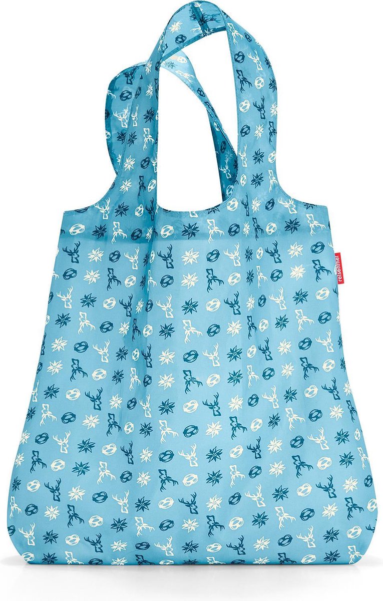 Reisenthel Mini Maxi Shopper Opvouwbare Boodschappentas - 15L - Bavaria Denim Blauw