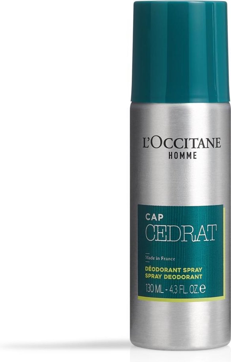 L'Occitane Cap Cedrat Spray Deodorant Mannen Spuitbus deodorant 130 ml 1 stuk(s)
