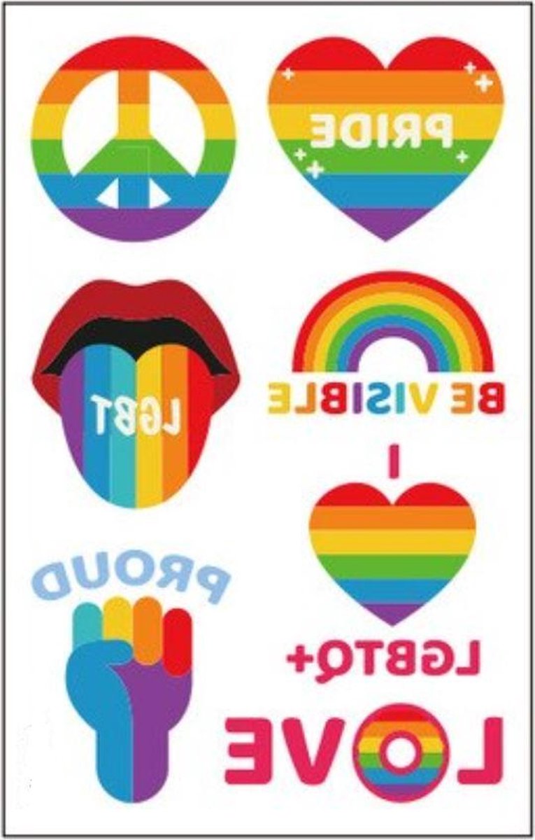 Tattoo Diverse LGBTQ|Nep Tattoo|Plak Tattoo|Festival|Pride|Cabantis|LGBT