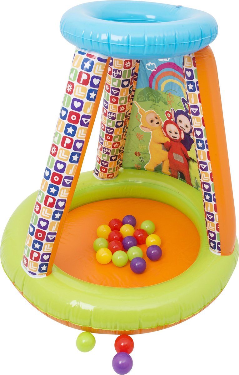 Teletubbies Ballenbak Rond met 20 Ballen