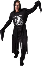 dressforfun - Herenkostuum demon geest L  - verkleedkleding kostuum halloween verkleden feestkleding carnavalskleding carnaval feestkledij partykleding - 300180