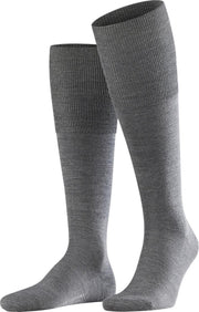 FALKE Airport Heren Kniekous 15435 - 43/44 - Grijs
