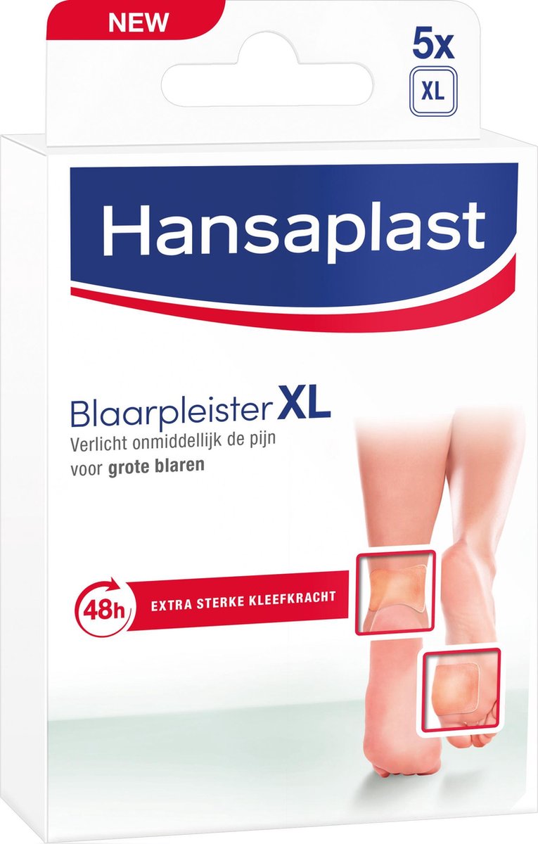 Hansaplast Blaarpleister Grote Blaren XL - 5 stuks