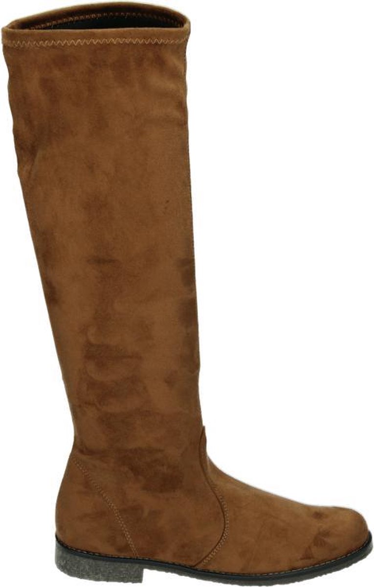 Rapisardi CASTOR DW20-C15.3-CM08 - Volwassenen Lange laarzen - Kleur: Cognac - Maat: 37