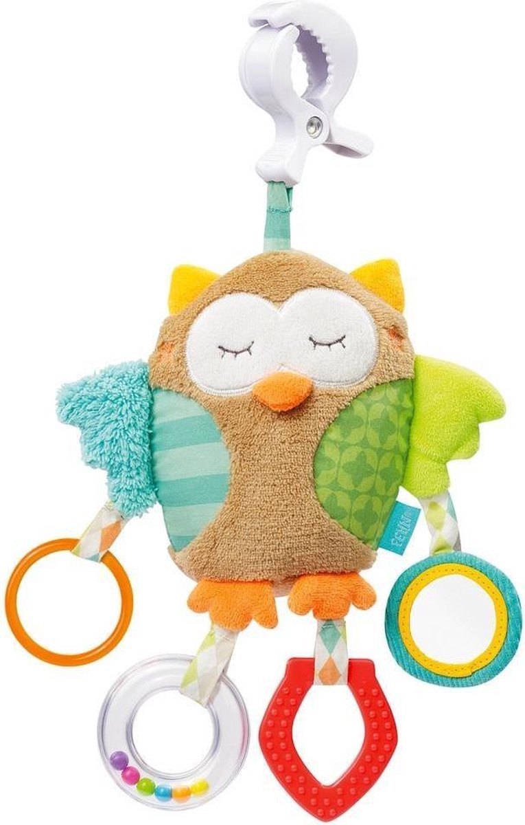 Fehn Kinderwagenhanger Sleeping Forest Uil Polyester 25 Cm