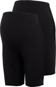 MAMA.LICIOUS MLLENNA JERSEY SHORTS 2PACK NOOS A. Dames Broek - Maat M