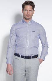 Donkervoort Casual Overhemd Heren lange mouw