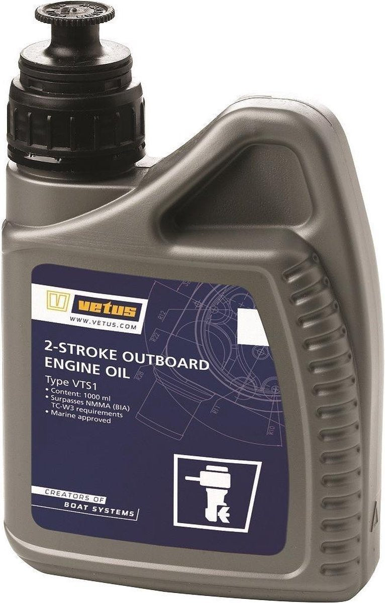 VETUS 1 liter 2-takt Motorolie