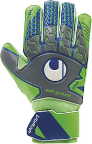 Uhlsport GK Tensiongreen Soft Pro Keepershandschoenen - Unisex - groen - blauw - grijs Maat 8