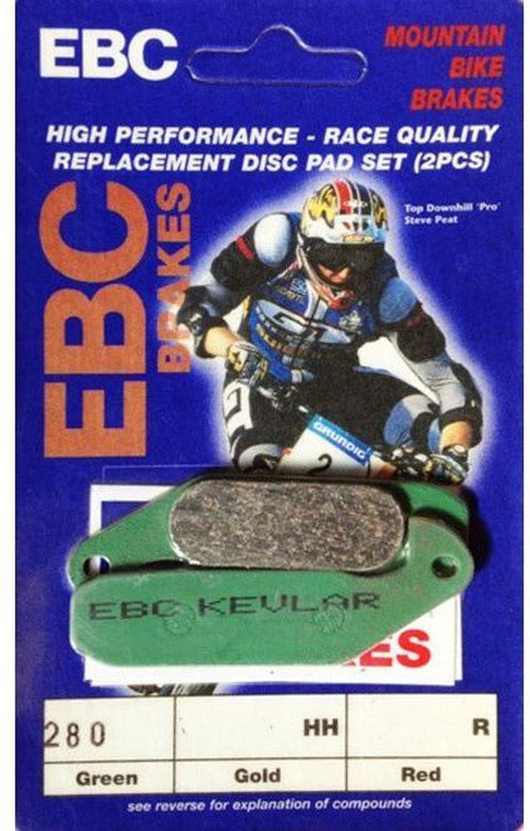 Set remblokken EBC FA-280 MTB Magura Gustav
