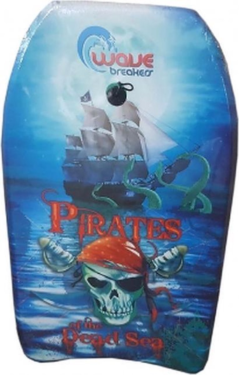 TimeCares - Bodyboard - Waterspeelgoed - Surfboard - Skimboard - Strand - Zwemmen - Kinderen - Inclusief Polsband - Piraten