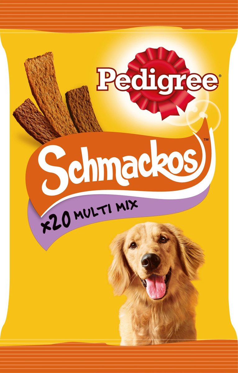 Pedigree Schmackos Multi - Hondensnacks - 9x20 stuks