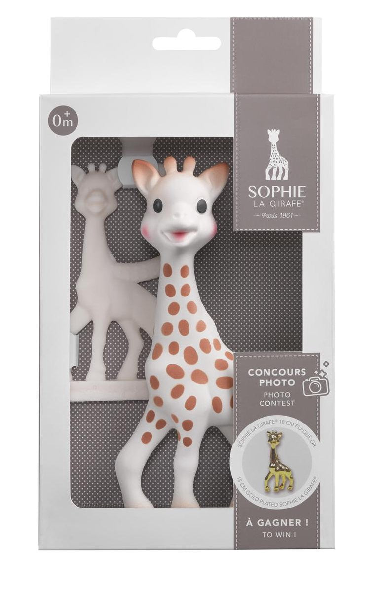 Sophie de Giraf Award set (Sophie de Giraf + vanille bijtring in geschenkdoos)