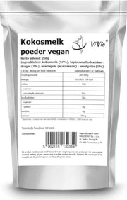 Kokosmelk poeder vegan