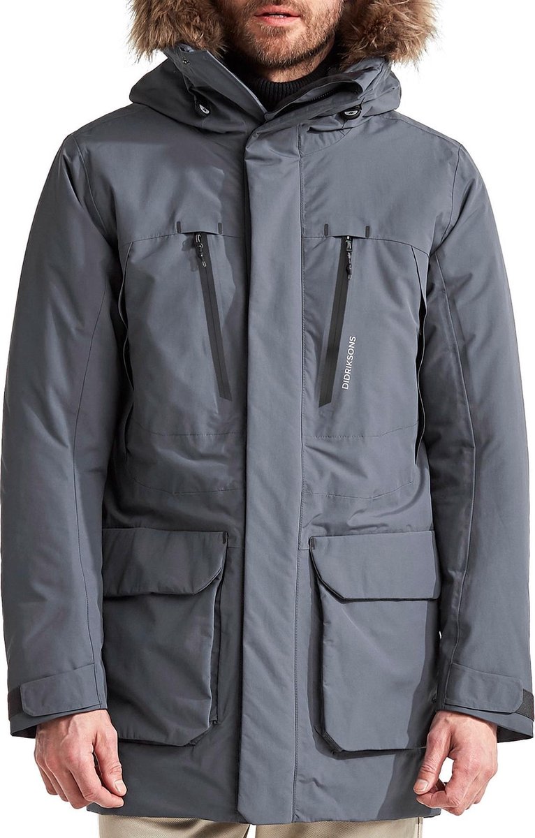 Didriksons Marco Parka Outdoorjas Heren - Maat M