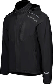 Protective Fietsjack P-rain Ii Heren Polyamide Zwart Maat 4xl