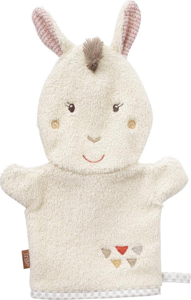 Fehn Washand Peru Lama 27 Cm Beige
