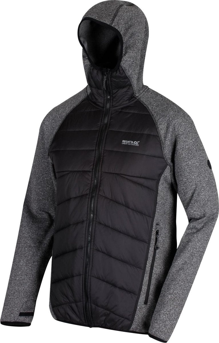 Regatta-Andreson III Hybr-Outdoorjas-Mannen-MAAT XXL-Zwart