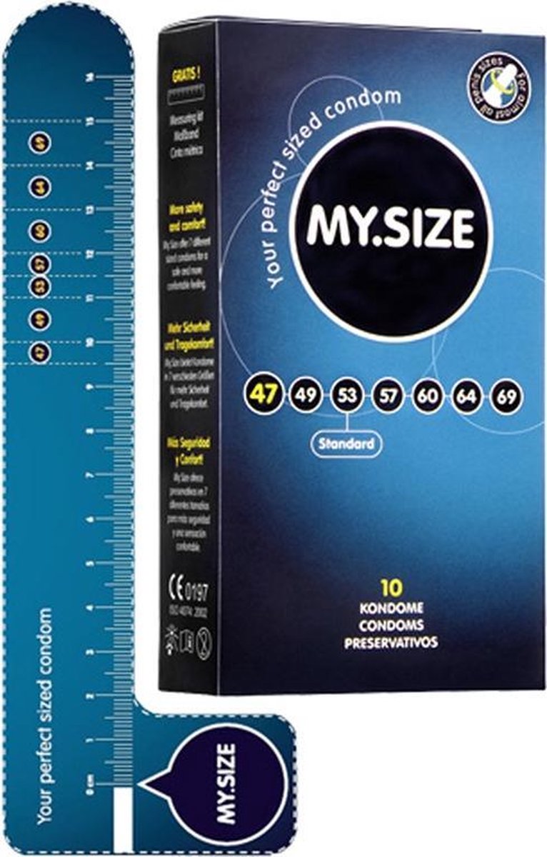 MY.Size Condooms maat 47 - 10 stuks