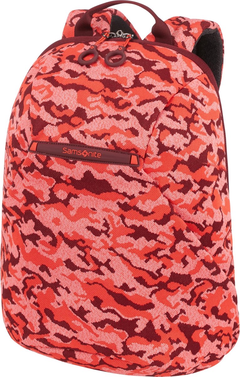 Samsonite Neoknit Rugzak - 14 inch Laptopvak - Red Camo