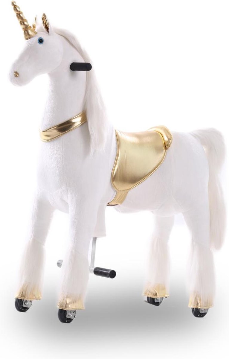 Kijana Rijdend unicorn - Rijdend speelgoed - Groot - Meerdere kleuren