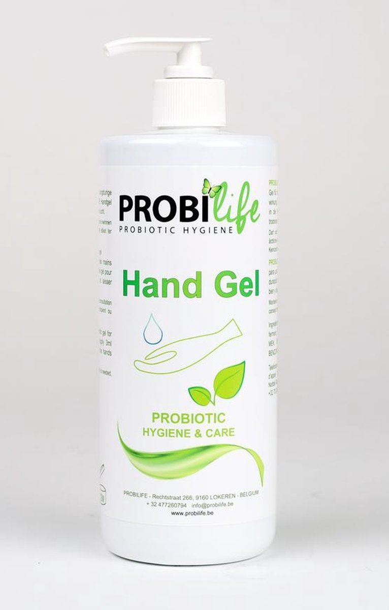 Probiotische HandGel 500ml met pomp