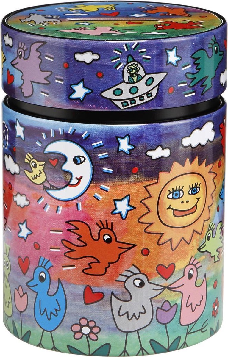 Goebel® - James Rizzi | Pop Art | Spaarpot "I love sky stuff" | Kunst