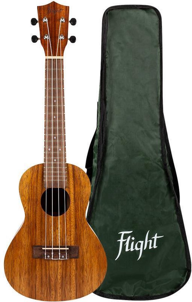 Flight Concert Ukelele - Natural Series - NUC200