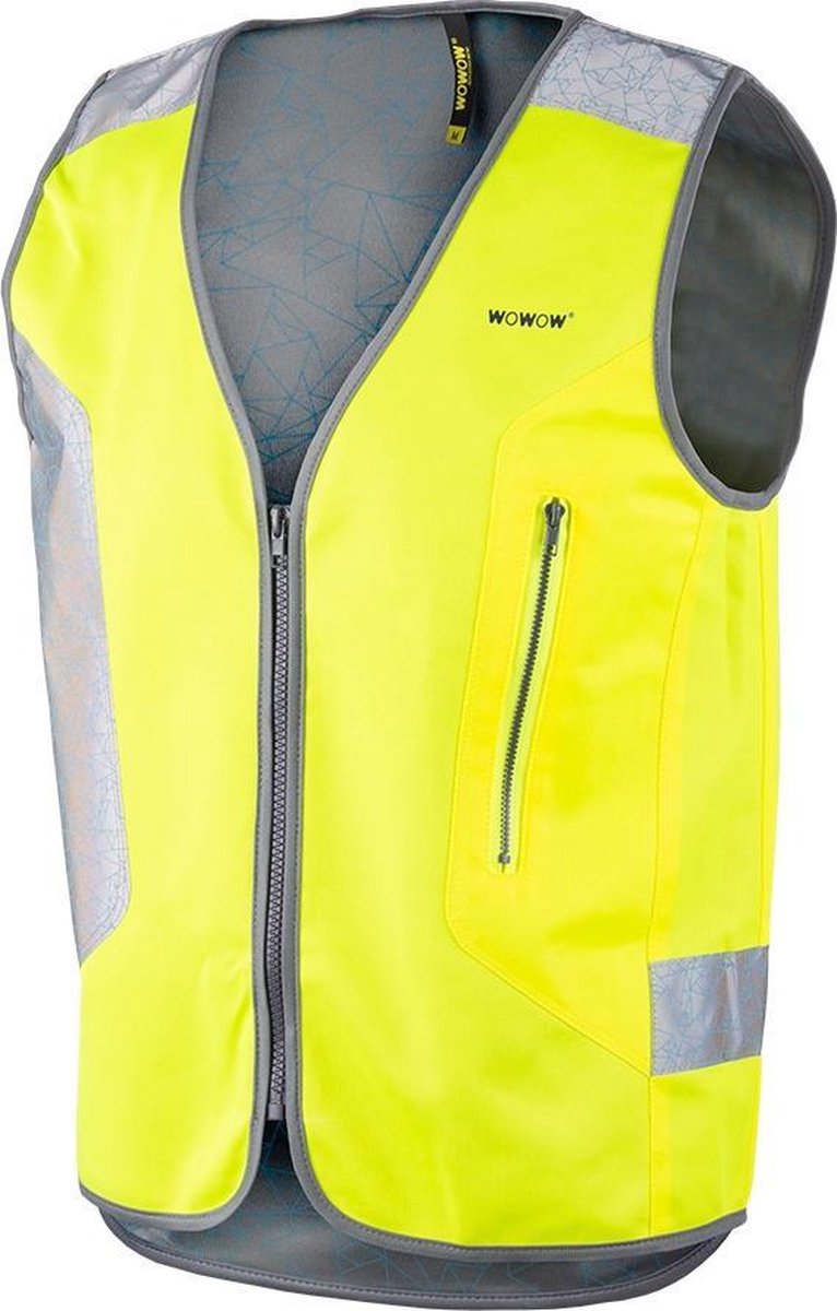 Wowow Veiligheidsvest Tegra Katoen/pu Geel Maat 3xl