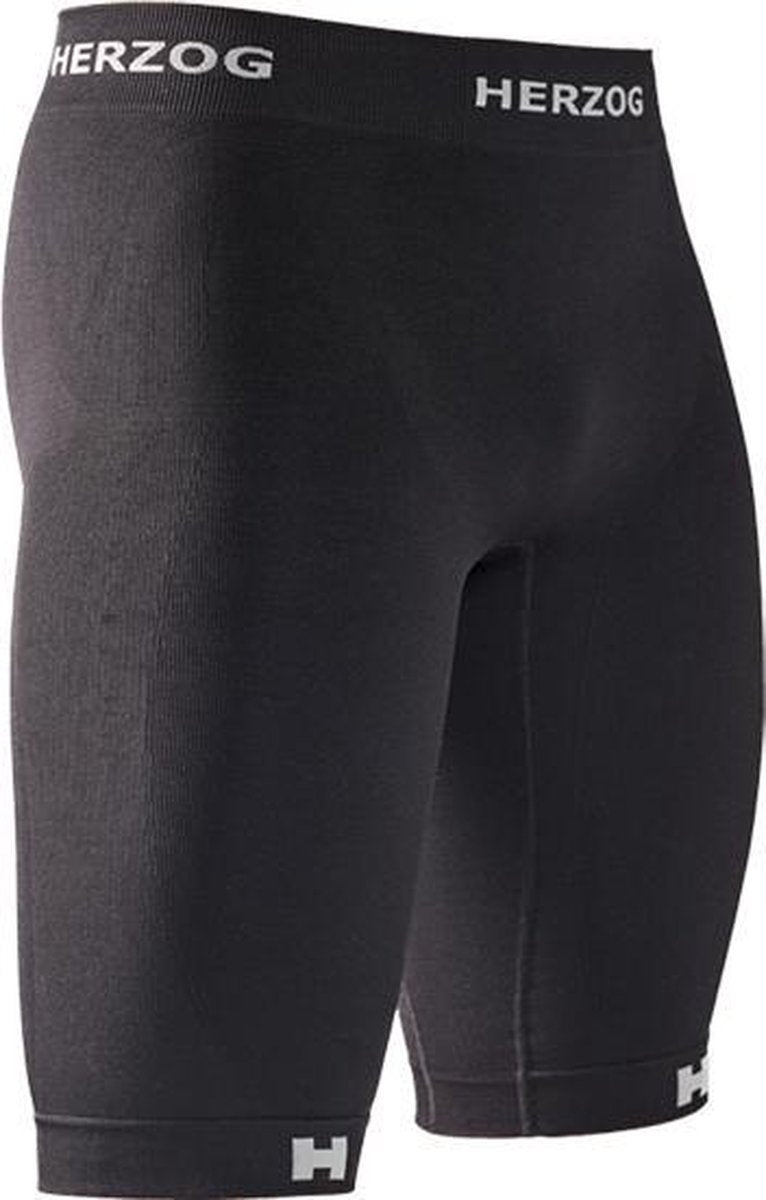 Herzog Pro Compressie Short Zwart-Maat 1